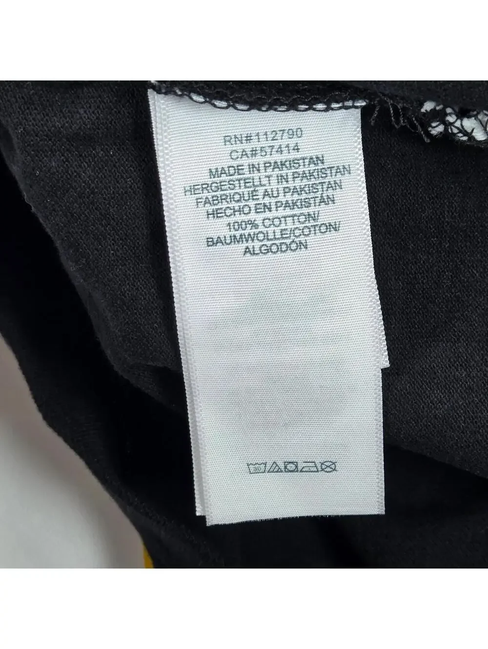 True Religion Men's Black and Grey Polo-shirt